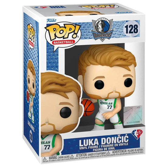 Funko Pop! Luka Doncic-Mavs (City Edition 2021 NBA) 889698576291